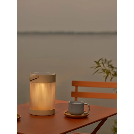 Lampa przenośna zewnętrzna ryflowana 3,2W IP44 Coupar Moodmaker™ NO2518215009 - Nordlux